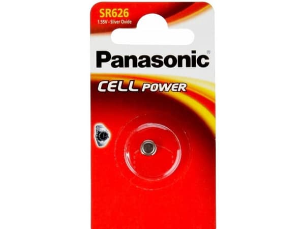 Panasonic SR-626EL/1B - Batteri 1 x SR626 sølvoksid 28 mAh (2A621291)