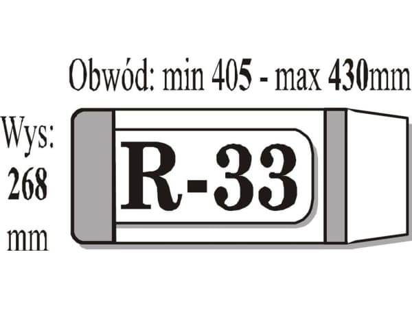 IKS Okładka książkowa reg.R-33 IKS p50 - IKS R33