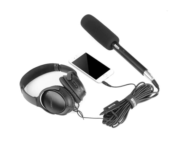 Mikrofonadapter XLR til 3,5mm TRRS