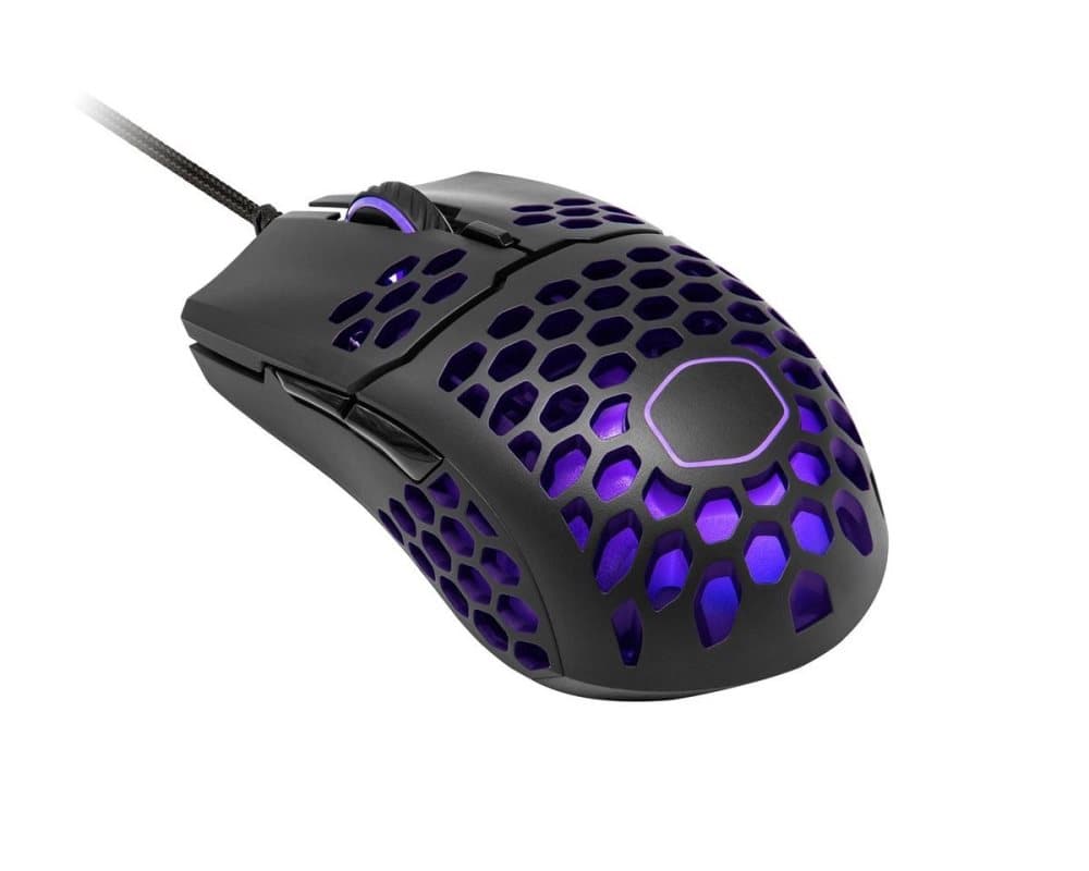 MM711 Gamingmus Matt Svart