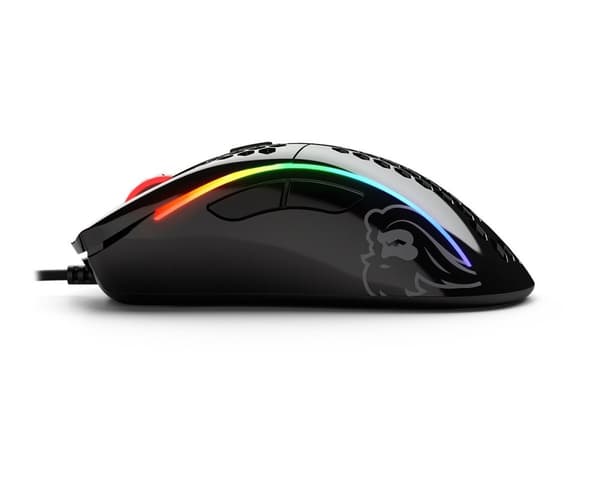 Model D Gaming Mus Glossy Sort