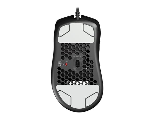 Model D Gaming Mus Glossy Sort