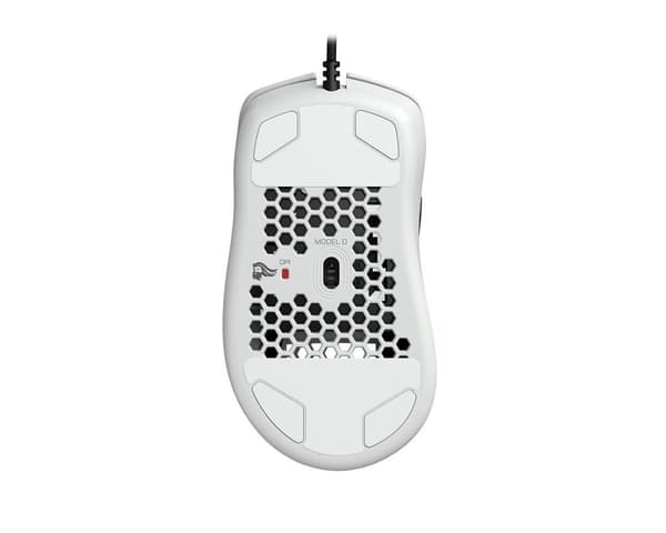 Model D Gaming Mus Hvit