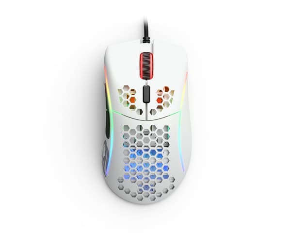 Model D- Gamingmus Hvid