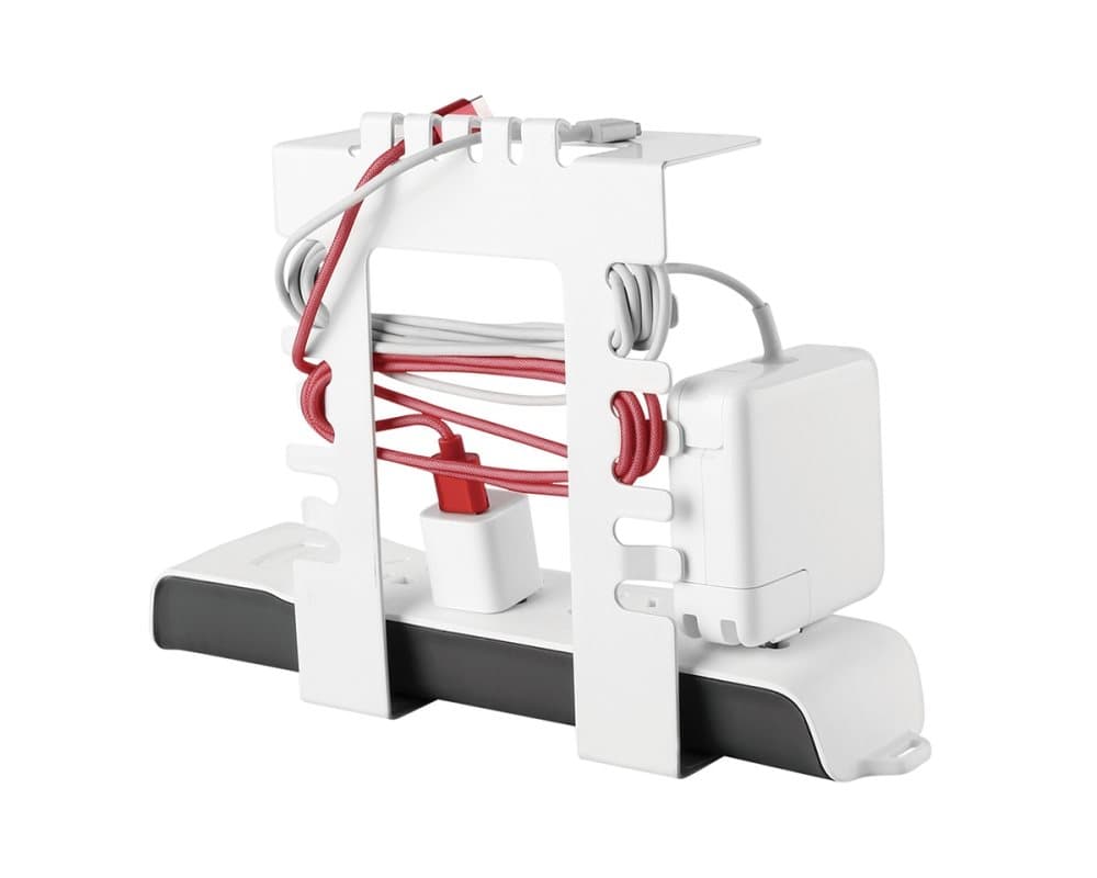 Branch Outlet Holder for Skrivebord - Hvit