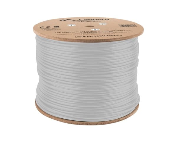 305 Meter Cat6 UTP Ulkokaapeli Harmaa