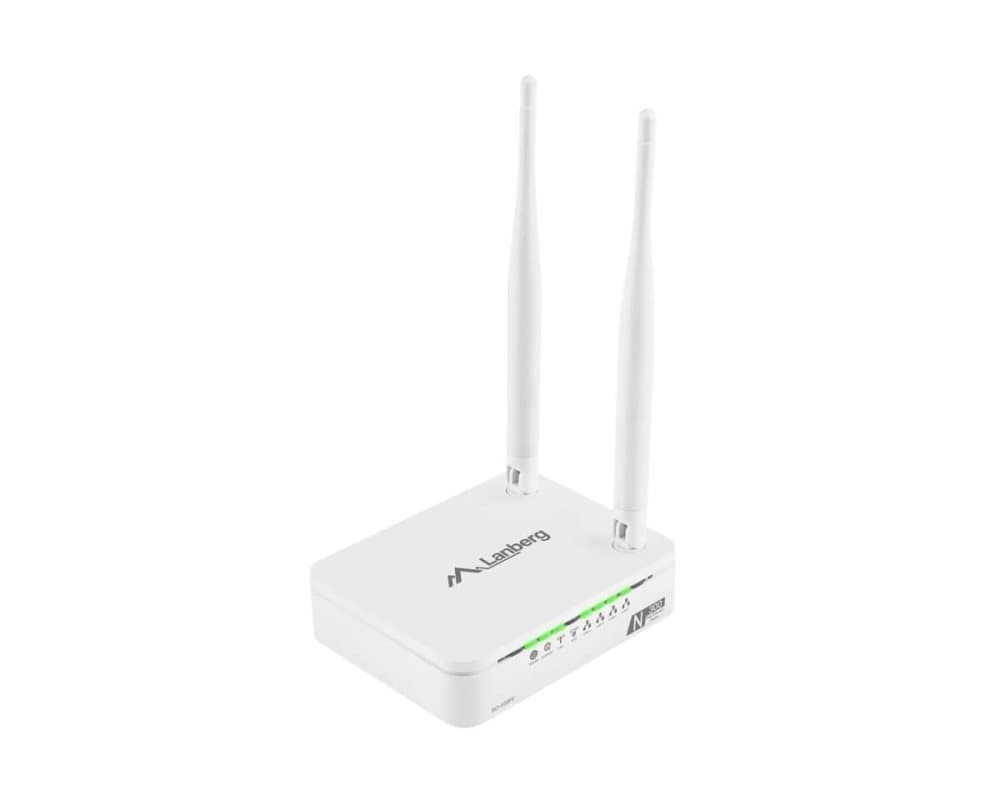 Trådløs Router DSL N300 4-portar 100MB 2T2R MIMO 2.4GHZ IPTV Support