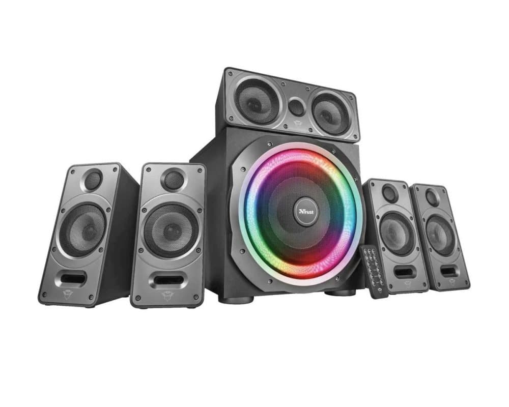 GXT 698 Torro RGB-valaistu 5.1 -kaiutinsarja Musta