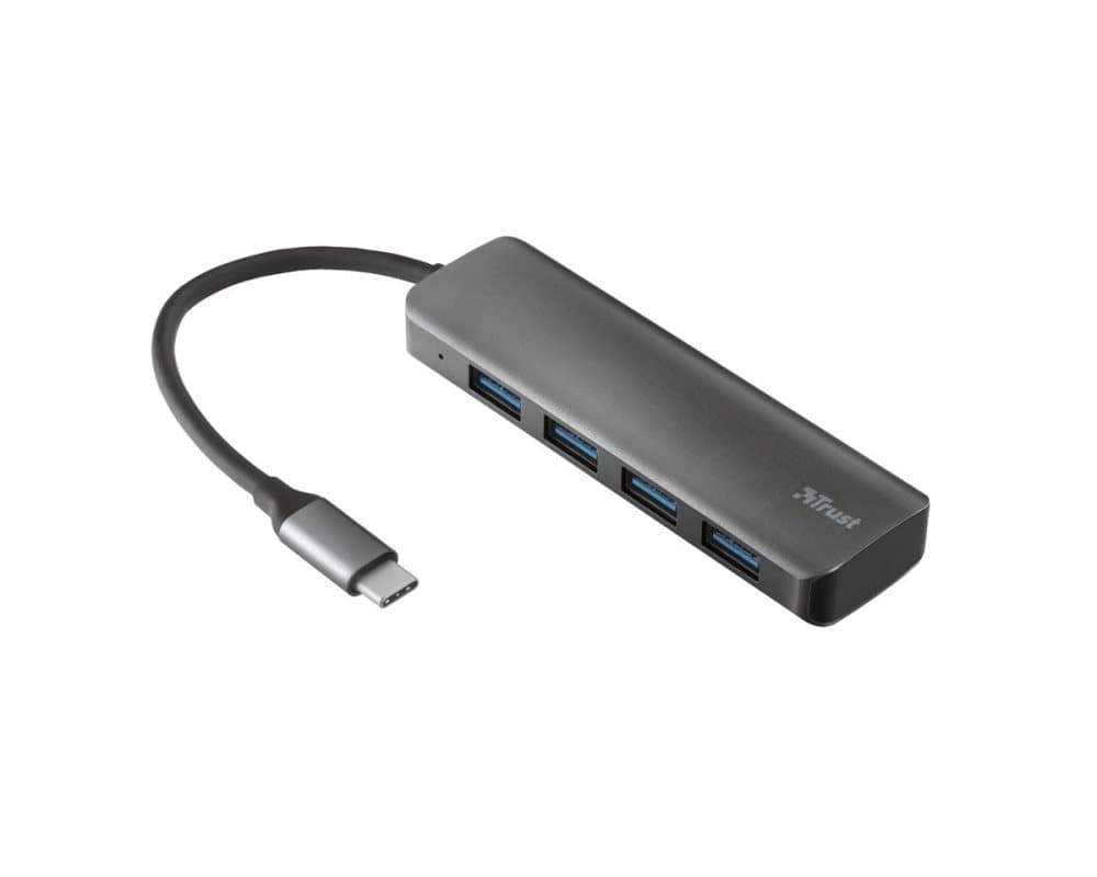 Halyx Aluminium USB-C til 4-Port USB-A 3.2 Hub