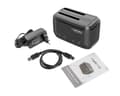 Miniatyrbild 4 av 9: Dockningsstation Kangaroo DUAL Sata USB 3.0 HDD