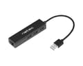 Miniatyrbild 1 av 5: USB Hub 2.0 Dragonfly 3-port + RJ45