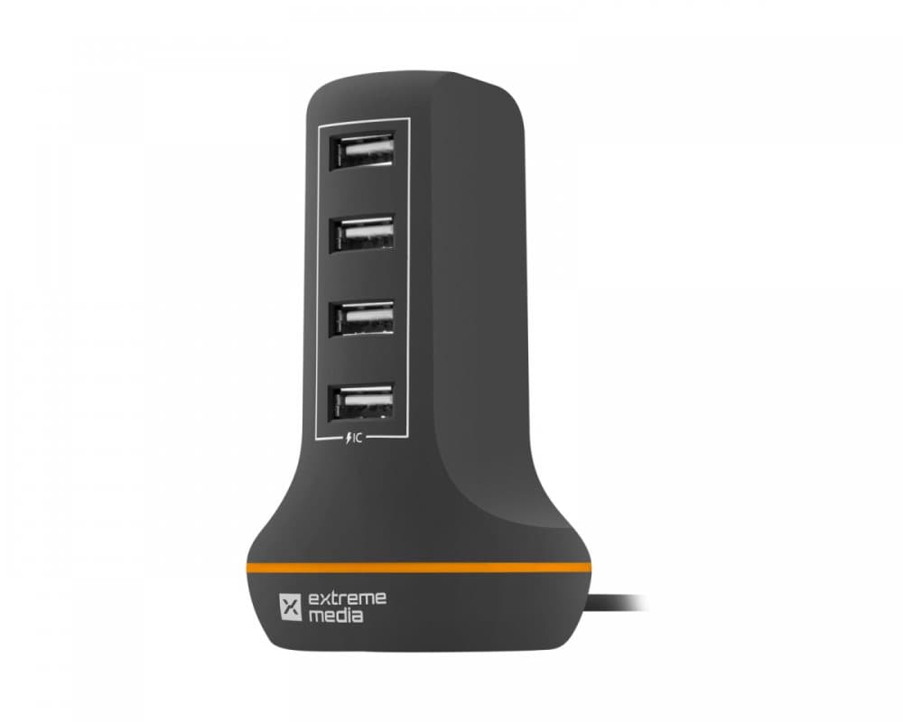 USB Tower Hub 4 Ports