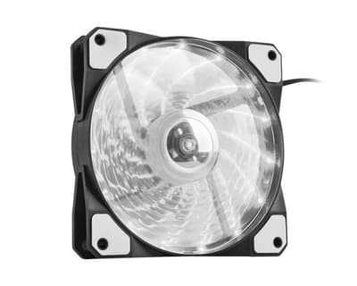 Hydrion 120 LED PC Vifte Hvit