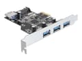 Pikkukuva 2 / 5: DeLOCK 89301, PCIe, USB 3.2 Gen 1 (3.1 Gen 1), PC, VLI, Windows 7 Home Premium, Windows 7 Home Premium x64, Windows 7 Professional, Windows 7 Profess
