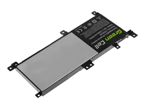 Green Cell - Batteri til bærbar PC (tilsvarer: ASUS C21N1509) - litiumpolymer - 4-cellers - 4100 mAh - svart - for ASUS VivoBook X556UA; X556UQ; X556