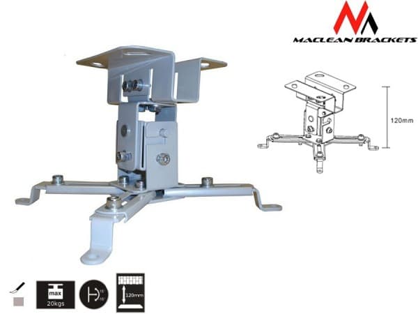 Maclean MC-582, Tak, 20 kg, Sølv, -15 - 15°, 1 stykker
