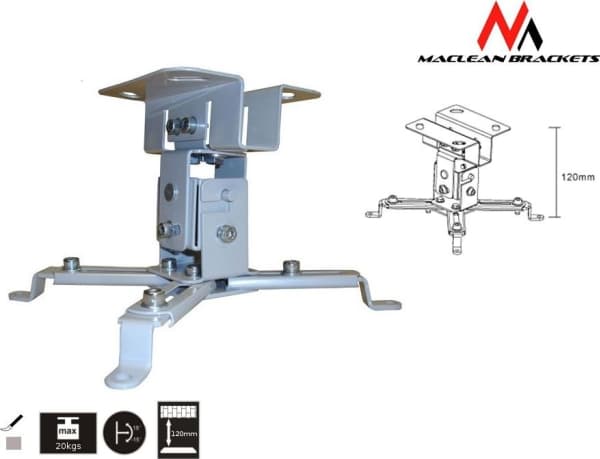 Maclean MC-582, Tak, 20 kg, Sølv, -15 - 15°, 1 stykker