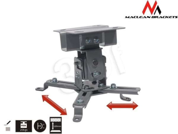 Maclean MC-582, Tak, 20 kg, Sølv, -15 - 15°, 1 stykker