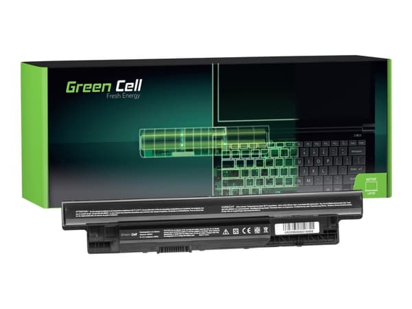 Green Cell - Batteri til bærbar PC - litiumion - 6-cellers - 4400 mAh - svart - for Dell Inspiron 15 3537, 15R 5521, 15R 5537, 17 5749