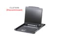 Miniatyrbilde 4 av 5: ATEN CL6700MW-ATA-AG, 1920 x 1080 piksler, Full HD, Rack-montering, 19,4 W, 1U, Sort