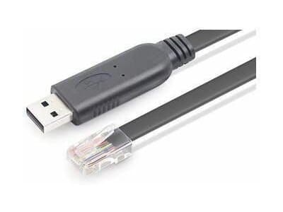 MicroConnect - Datakabel - RJ-45 (hane) till USB (hane) - 1.8 m - svart