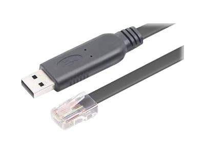 MicroConnect - Datakabel - RJ-45 (hane) till USB (hane) - 1.8 m - svart