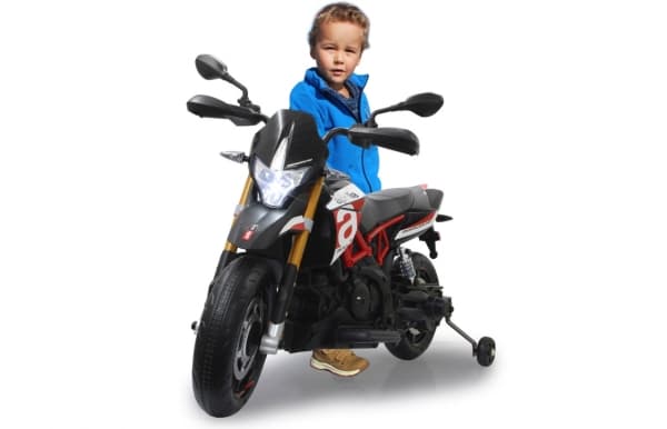 Jamara Aprilia Dorsoduro 900, 3 År, 2 hjul, Svart, Röd, Vit