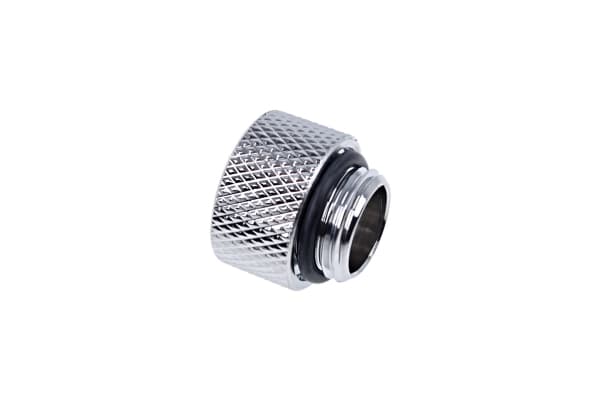 Alphacool Eiszapfen Connector Series Extension - Inpassning till vätskekylsystem - silvernickel