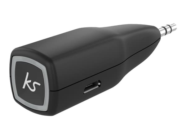 KitSound MyJack2 - Trådløs Bluetooth-lydmottaker - svart