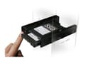 Miniatyrbilde 2 av 5: Cremax ICY Dock MB082SP EZ-FIT PRO - Uttagbar harddiskramme - 2.5" - fra 3,5" til 2,5" - svart
