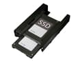 Miniatyrbilde 1 av 5: Cremax ICY Dock MB082SP EZ-FIT PRO - Uttagbar harddiskramme - 2.5" - fra 3,5" til 2,5" - svart
