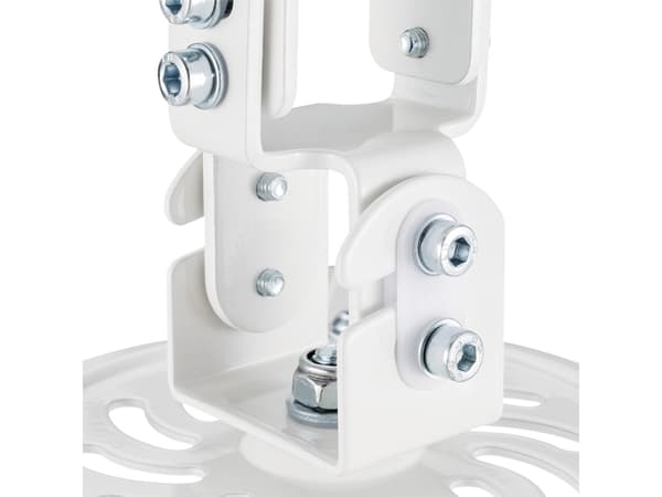 LogiLink BP0057, Katto, 13,5 kg, Valkoinen, Alumiini, Terästä, -15 - 15°, 360°