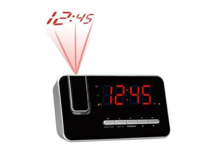 Clockradio Denver CRP-618 - Ur - Digital - FM - PLL - LED - 3,05 cm - (1.2") - Rød