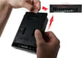 Miniatyrbilde 5 av 5: RaidSonic ICY Dock EZConvert MB882SP-1S-2B - Uttagbar harddiskramme - fra 3,5" til 2,5" - svart