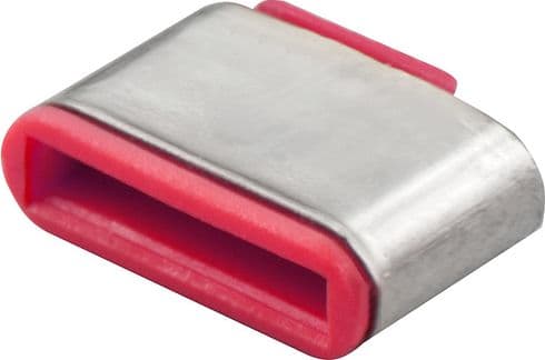 Lindy 40437, USB Type-C, Rosa, 10 stykker, 10 g