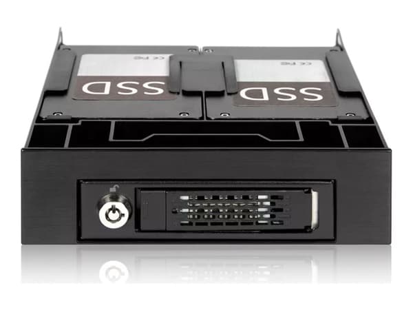 Cremax ICY Dock MB343SP - Ramme - 5,25" til 1 x 3,5" og 2 x 2,5" - lajittelu