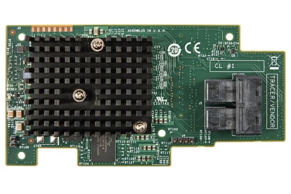 Intel RMS3HC080, SAS, SATA, PCI Express x8, 0, 1, 10, 5, 50, 12 Gbit/s, Storage Connector Module, Puoli