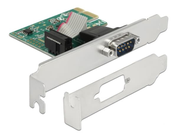 Delock PCI Express Card to 1 x Serial RS-232 - Seriell adapter - PCIe 2.0 lav profil - RS-232 x 1