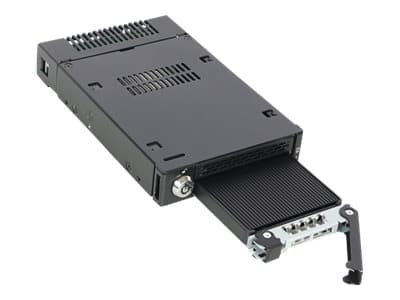 ICY Dock ToughArmor MB833M2K-B - Bevegelig lagerrack - M.2 - M.2 NVMe Card - SAS - svart