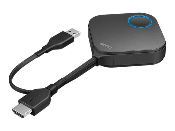 BenQ InstaShow Button Kit - Trådlös ljud-/videoförlängare - Wi-Fi 5 - upp till 8 m Svart
