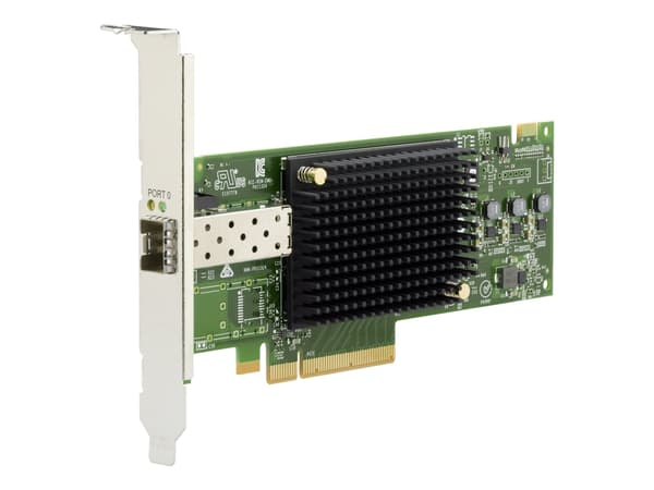 Emulex LPe31000 - Värdbussadapter - PCIe 3.0 x8 låg profil - 16Gb Fibre Channel Gen 6 x 1 - för PRIMERGY CX2560 M5, RX2520 M5, RX2530 M5, RX2530 M6,