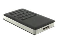 Delock - Grensesnittsadapter - M.2 - USB 3.0 - grå, svart Sort, Sølv