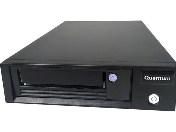 Quantum TC-L82BN-AR, Lagringsstasjon, Tape-kassett, Serial Attached SCSI (SAS), 2.5:1, LTO, Sort