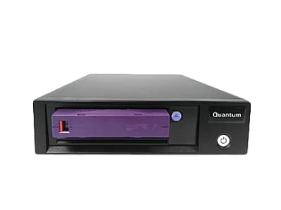 Quantum TC-L82BN-AR, Lagringsstasjon, Tape-kassett, Serial Attached SCSI (SAS), 2.5:1, LTO, Sort