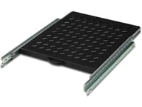 Digitus DN-19 TRAY-2-800-SW - Rack-hylle - RAL 9005 - 1U - 19" - for P/N: DN-19 22U-8/8, DN-19 42U-8/8-SF, DN-19 42U-8/8-WS, DN-19 42U-I-8/8, DN-19 4