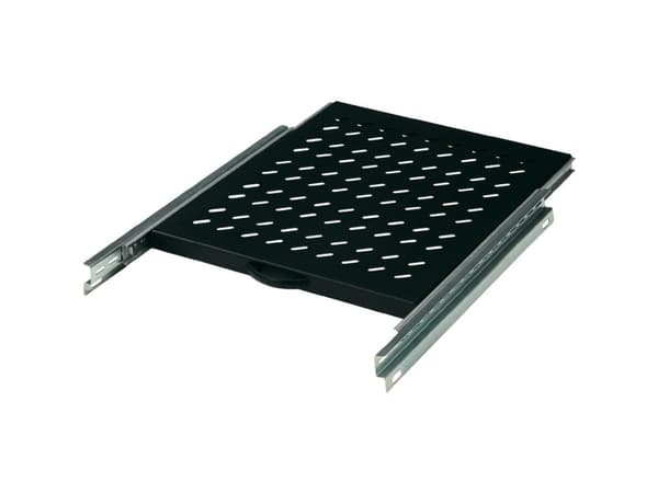 Digitus DN-19 TRAY-2-800-SW - Rack-hylle - RAL 9005 - 1U - 19" - for P/N: DN-19 22U-8/8, DN-19 42U-8/8-SF, DN-19 42U-8/8-WS, DN-19 42U-I-8/8, DN-19 4