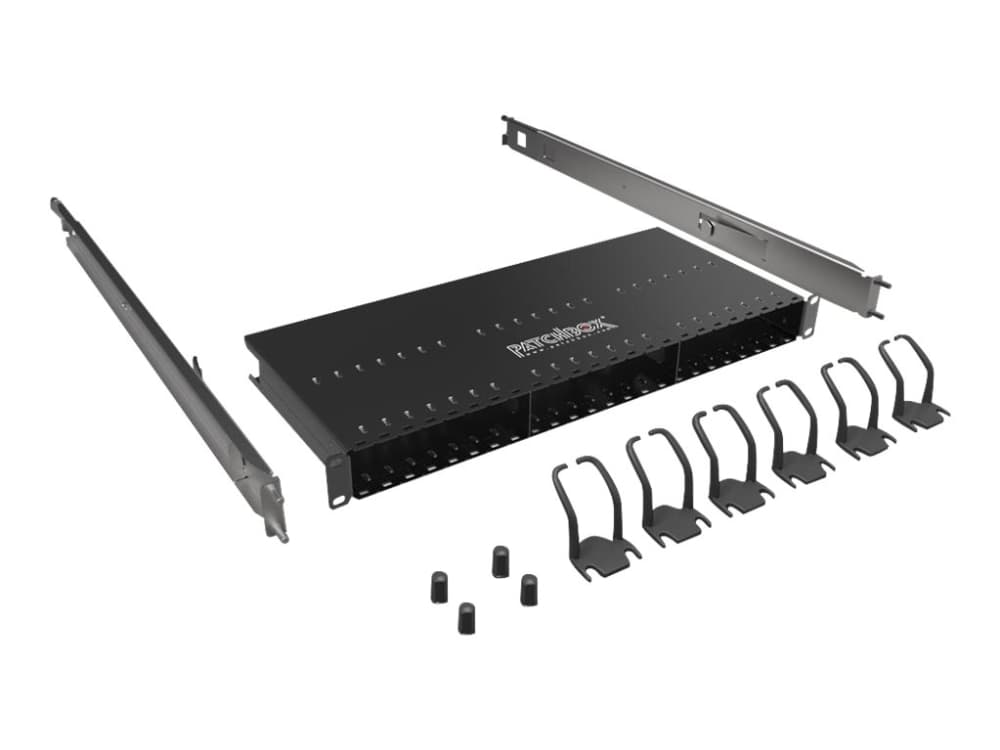 PATCHBOX PLUS+ - Hölje för patch-panel - RAL 9005 - 19"