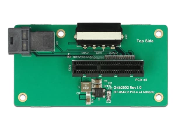Delock Adapter SFF-8643 > PCIe x4 - Intern bussförlängare