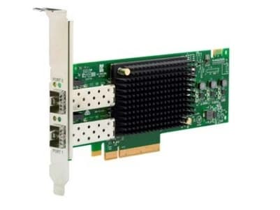 Emulex LightPulse LPe31002-M6-F - Vertbussadapter - PCIe 2.0 x8 lav profil - 16Gb Fibre Channel x 2 - for PRIMERGY CX2560 M5, RX2520 M5, RX2530 M5, R