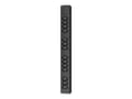 Miniatyrbilde 1 av 5: APC Basic Rack PDU - Strømfordelerenhet (kan monteres i rack) - AC 100-240 V - inngang: IEC 60320 C20 - utgangskontakter: 14 (power IEC 60320 C13) -